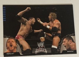 Triple H Vs Batista Trading Card WWE Ultimate Rivals 2008 #45 - £1.57 GBP
