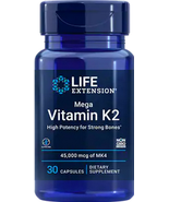 Life Extension Mega Vitamin K2 45000 mcg ...Wow - $494.36 MXN
