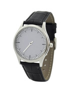 Slow Time Watch Gray Face Men Watch Women Watch Free shipping Worldwide - £33.57 GBP