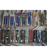 ALL FOR $20 - Lot of 17 souvenir spoons cuillère half still in the box - $27.44 CAD