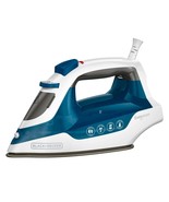 BLACK+DECKER Easy Steam Compact Iron Blue/White IR06V - $40.69 CAD
