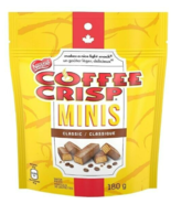 NESTLE COFFEE CRISP NESTLE MINIS, 180g BAG - MADE IN CANADA FREE SHIPPING - £10.89 GBP