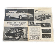 1960 Chrysler Plymouth Dodge Vintage Magazine Print Ad Dart Wagon Imperial - £14.63 GBP