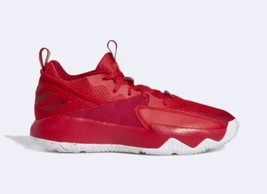 Adidas DAME CERTIFIED Basketball Shoes Men’s Size 8.5 Womans 9.5  Red GY2443  - £40.38 GBP