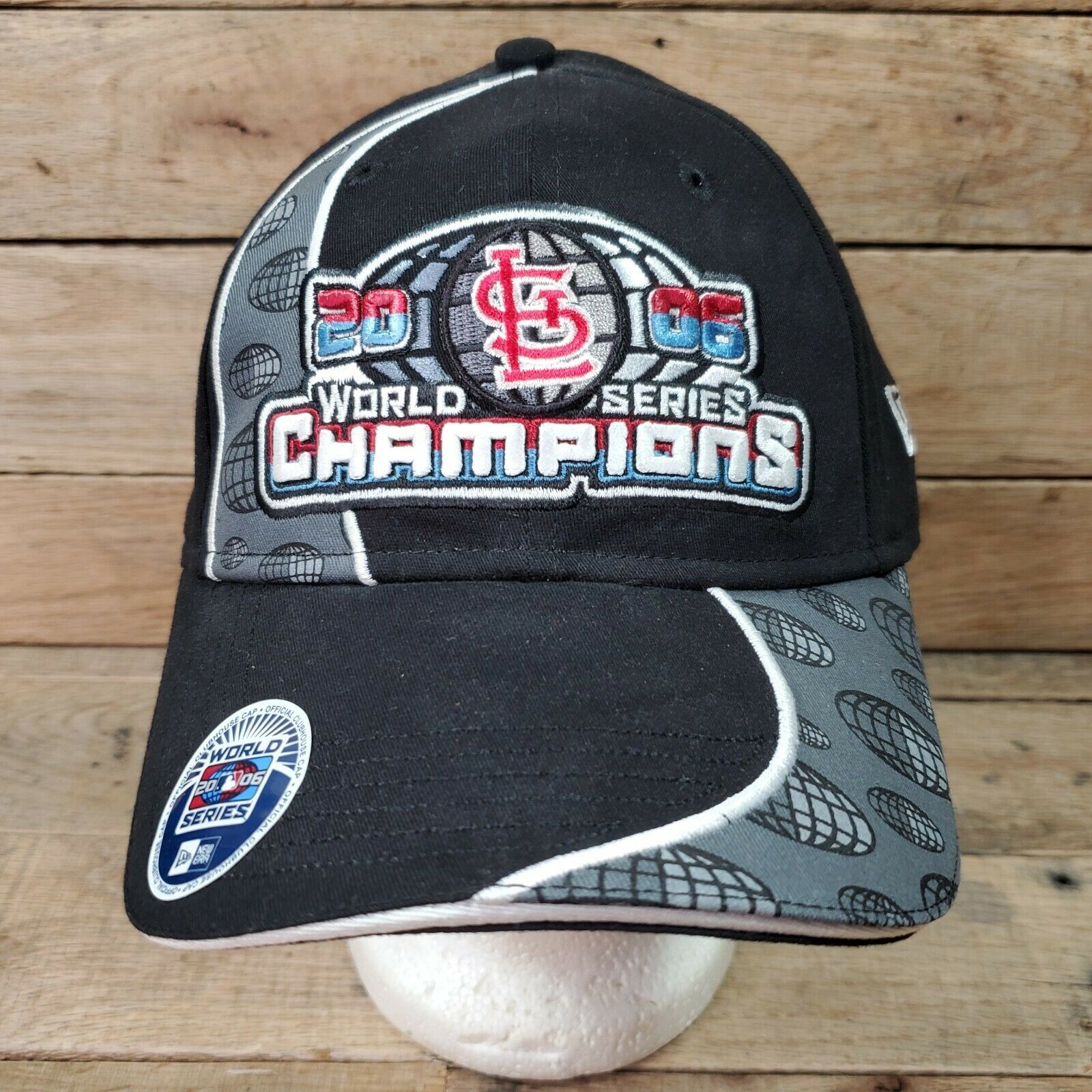 STL Cardinals 2006 World Series Champions USED Hat Baseball Cap Hat - $8.38