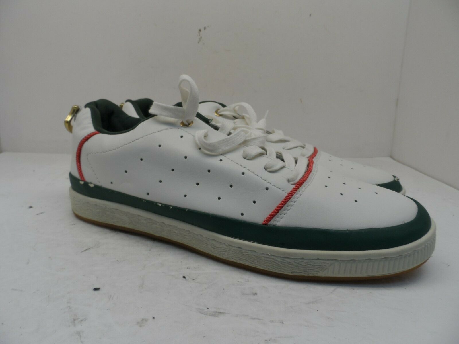 Loyal Elite Men&#39;s Phoelux Casual Athletic Shoes White/Green/Red 12M - $24.93