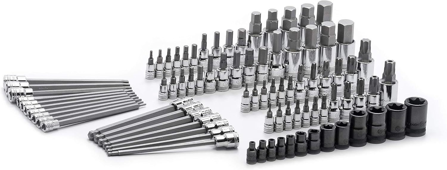 Gearwrench 84 Pc. Master Sae/Metric Hex And Torx Bit Socket Set - 80742 - $167.92