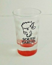 South Dakota Shot Glass Glasses Buffalo  - $8.21