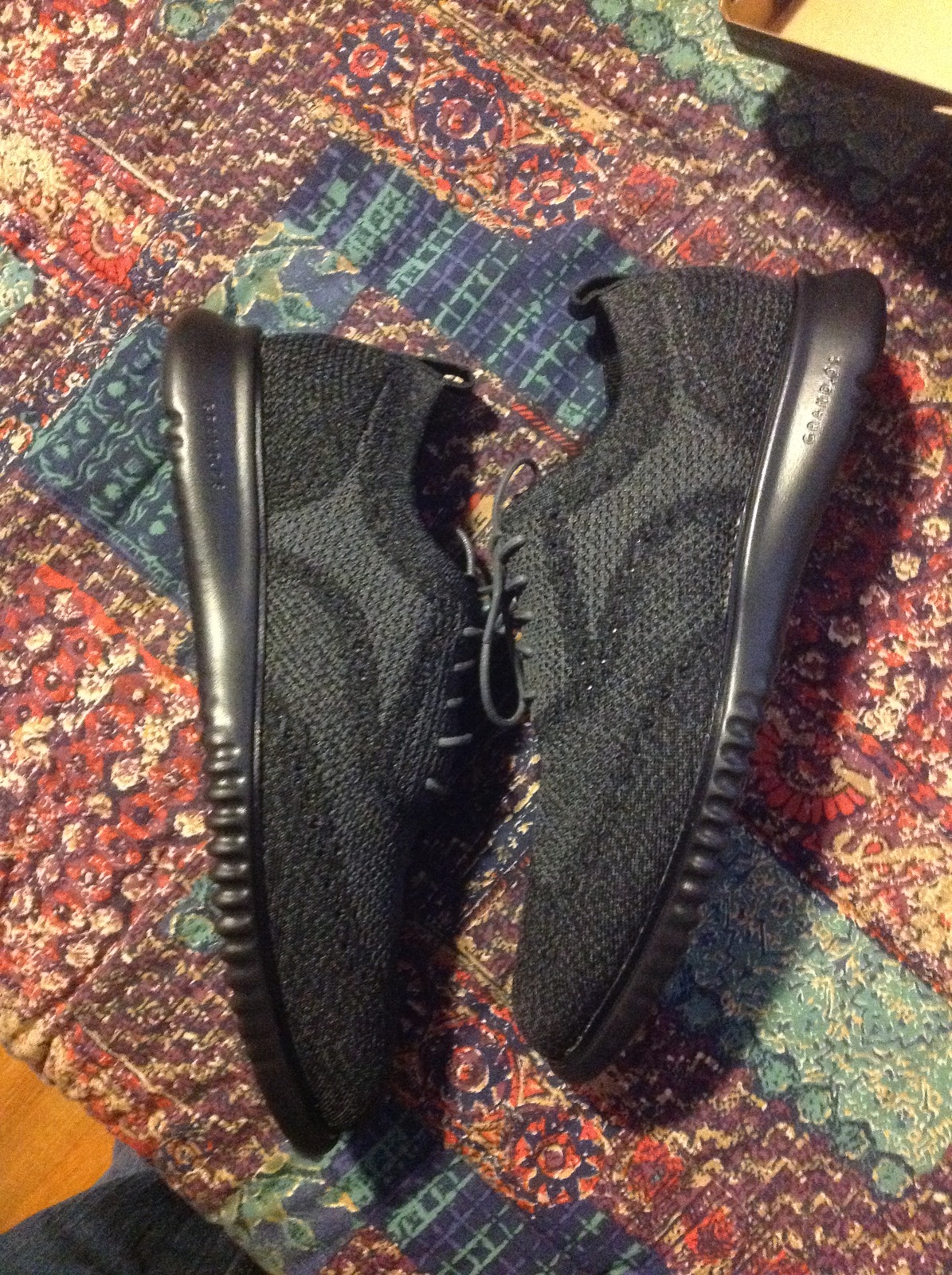 Cole Haan Men's 2.Zerogrand Black Stitchlite Oxford Shoes - 11.5M- New in Box - $170.00