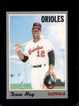 1970 Topps #81 Dave May Vg Orioles *X75123 - £0.76 GBP