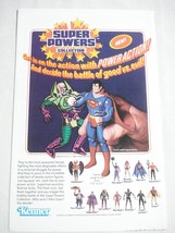 1985 Color Ad Kenner DC Super Powers Collection - £6.28 GBP