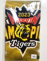 2023 NPB Nippon Champions Hanshin Tigers Japanese Face Towel - £42.55 GBP