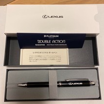 Lexus mechanical pencil ballpoint pen novelty 2way twist type black Nove... - $69.88