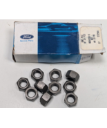 Box of 10 NOS FORD NUTS M10 HEX LOCK TYPE 18 N800380-S - $11.87