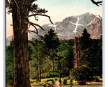 Mount Tallac from Tallac Lake Tahoe California CA UNP DB Postcard T1 - $5.89