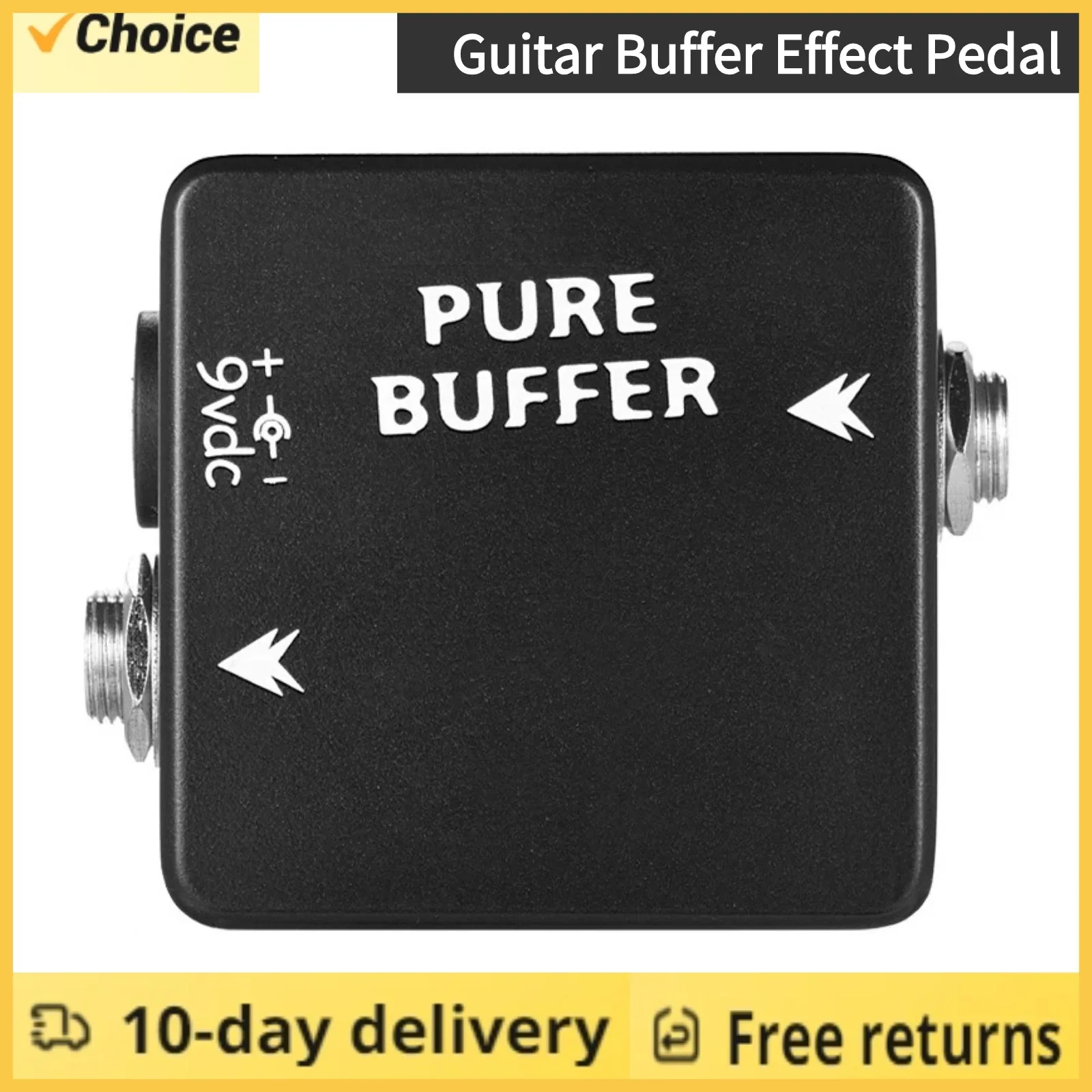 MOSKYAudio PURE BUFFER Guitar Buffer Effect Pedal Full Metal Shell - $18.41