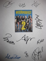 Pitch Perfect 2 Signed Movie Film Script Screenplay X10 Autograph Anna Kendrick  - £15.67 GBP