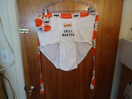 Grill Master Size 3XL Novelty Underwear Shaped Grilling Apron &quot; GREAT GAG GIFT &quot; - £22.41 GBP