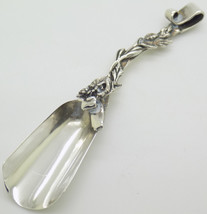 Vintage Italian Handmade Sterling Silver 925 Branch Tree Design Sugar Spoon - $47.30