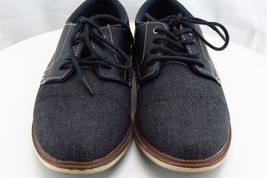 Sonoma Youth Boys Shoes Sz 3 M Black Fabric Oxford - £17.23 GBP