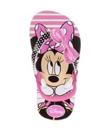 Disney Minnie Mouse Toddler Girls Beach Flip Flops Sandals Sizes 9-10 ,1... - £8.94 GBP