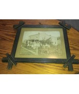 Antique Framed B&amp;W Photograph Family Home Harrisonburg Virginia 33 East ... - £35.13 GBP