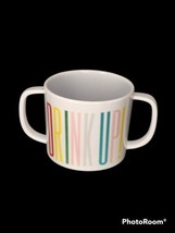 Kate Spade Cup Mug Double Handle Plastic Drink Up - $14.85