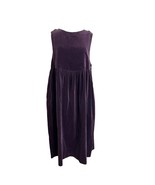 Vintage Laura Ashely Womens Size 12 Velvet Purple Jumper Pinafore Dress ... - £55.77 GBP