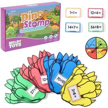 Dino Stomp Multiplication Game I Includes 144 Multiplication Flash Cards And 144 - £43.56 GBP