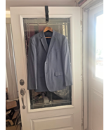 Zanetti Couture 2 pcs Suit, Sz 46R Lite Grey Pants 39 x 33  ITALY - $93.35 CAD