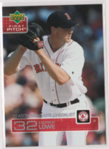 Derek Lowe Red Sox Pitcher 2003 Upper Deck &quot;First Pitch&quot; Card # 262 - £1.46 GBP