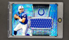 2013 Bowman Sterling Jumbo Relic Refractor BSJVR-AL Andrew Luck /75 Colts Jersey - £16.83 GBP