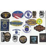 TEAMSTERS UNION Truck Drivers CANADA USA LU Local Sticker Lot - $24.99