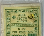 Aida Cloth 12” x 18” Cross-Stitch Fabric 14 Count Box1 - £4.66 GBP