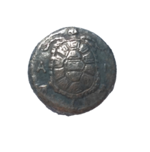 Antica medaglia tartaruga greca Egina - restrizione di alta qualità da c... - $18.55 CAD