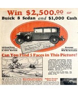 Buick 8 Sedan Game Prize 1931 Advertisement Automobilia Maine Augusta DW... - $754.65 MXN