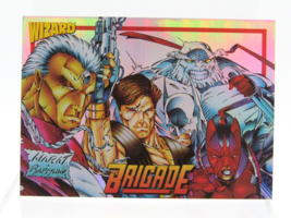 VTG 1993 HTF Wizard Series 2 Prismatic Card # 11 Brigade Holofoil Rob Li... - $8.90