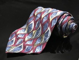 Vintage JEAN deLISE Silk Blend 57&quot; x 3.75&quot; Multi Color NWT - £13.61 GBP