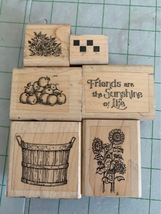 Stampin Up Friends Are The Sunshine Of Life Rubber Stamp Set - $8.87