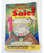 1929 Montgomery Wards Sale Catalogue 152 pages Some Color Has Wear - $29.21