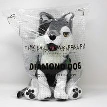 Metal Gear Solid V Diamond D-Dog Plush Figure + Magnetic Knife DD Wolf Fox Hound - £41.68 GBP