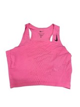 Nike Women’s Sz XS Dri-FIT ADV AeroSwift Running Crop Top Pink DM8728-606 - $39.99