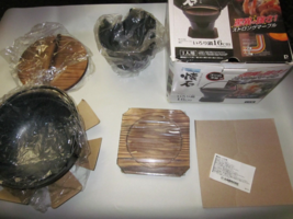 Japanese Cooking Pan Irori Nabe With Stand From Japan H-5361 - $49.00
