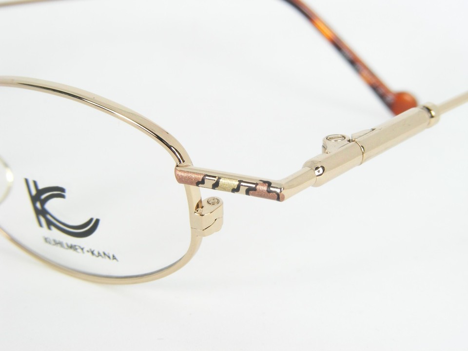 NOS KUHLMEY KANA KK44571-2 GOLD /OTHER EYEGLASSES GLASSES FRAME 40-26-130mm Item image 5