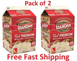 2 Pack Idahoan Real Premium Mashed Potatoes (3.25 Lbs.) Free Shipping - £26.07 GBP
