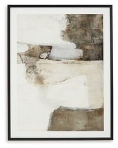 Aldricton - Brown / White - Wall Art - $90.00