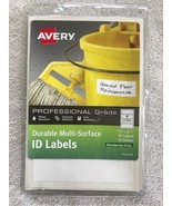 Avery® Durable Multi-Surface ID Labels, 1 1/4 x 3 1/2, White Professiona... - $22.77 CAD