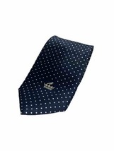 Gran Hotel Bahia Del Duque 100% Silk Navy Spotted Men’s Tie Necktie  - $16.04