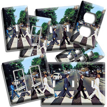 Abbey Road Beatles John George Paul Ringo Light Switch Outlet Plate Studio Decor - £14.42 GBP+