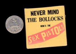 as FOUND*PUNK ROCK pin back button NEVER MIND the BOLLOCKS here's SEX PI... - $6.93